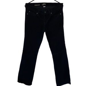Corduroy Black Bootcut Pants
